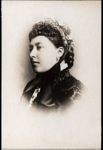 Ritratto della Principessa Elena del Regno Unito (1846-1923) da French Photographer